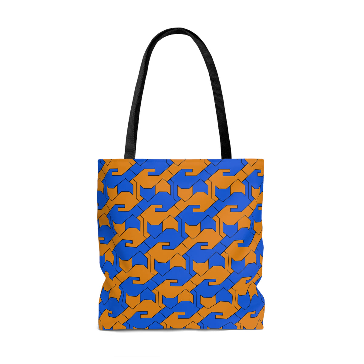 Orange Blue Cat Tote Bag – Stray Styles